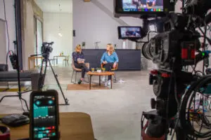 Behind the Scenes im Studio