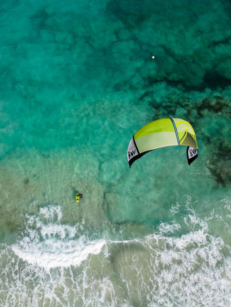 Kitesurfing