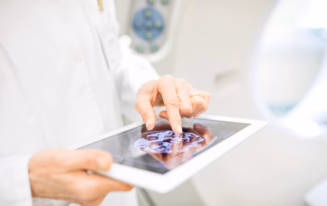 Digitales Gesundheitswesen Tablet