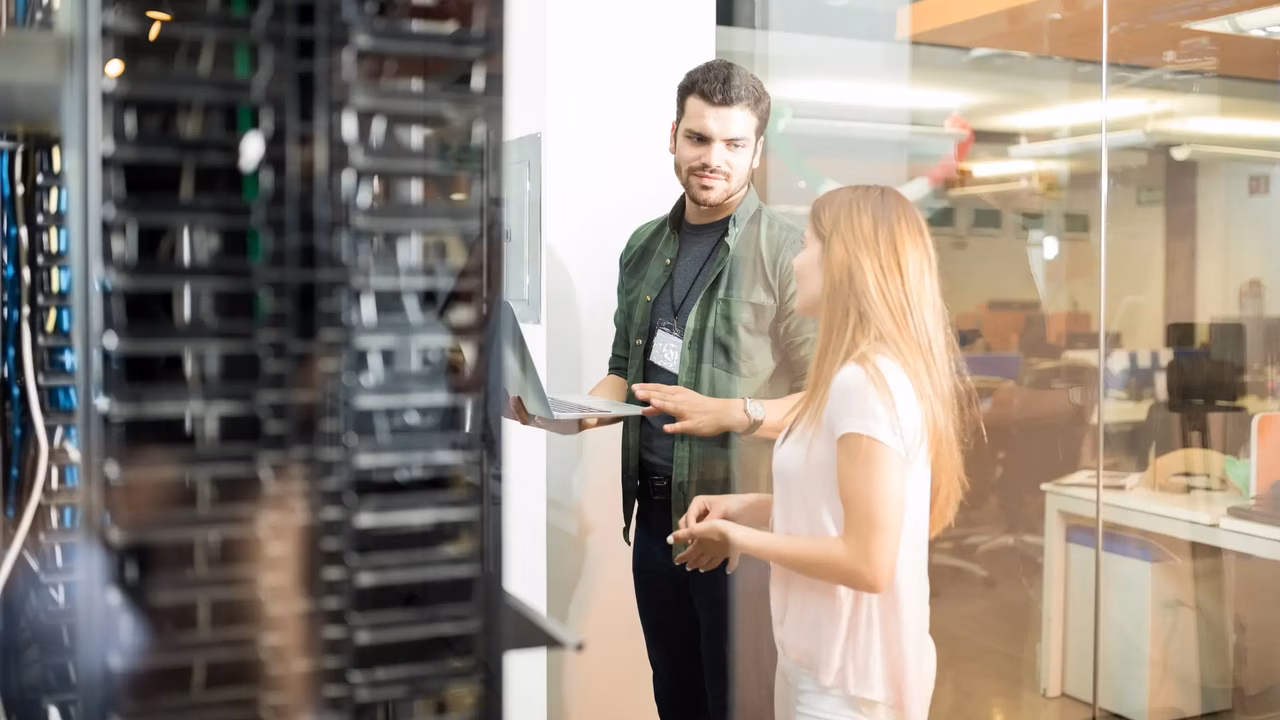 IT Team Serverraum