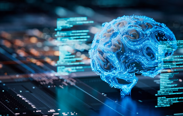 Künstliche Intelligenz Maschinelles Lernen Großes Sprachmodell führt zu futuristischer Technologie