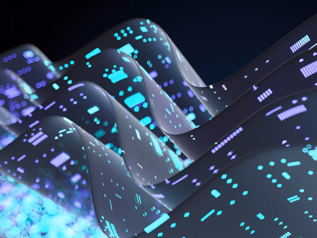 Generative Künstliche Intelligenz abstrakt