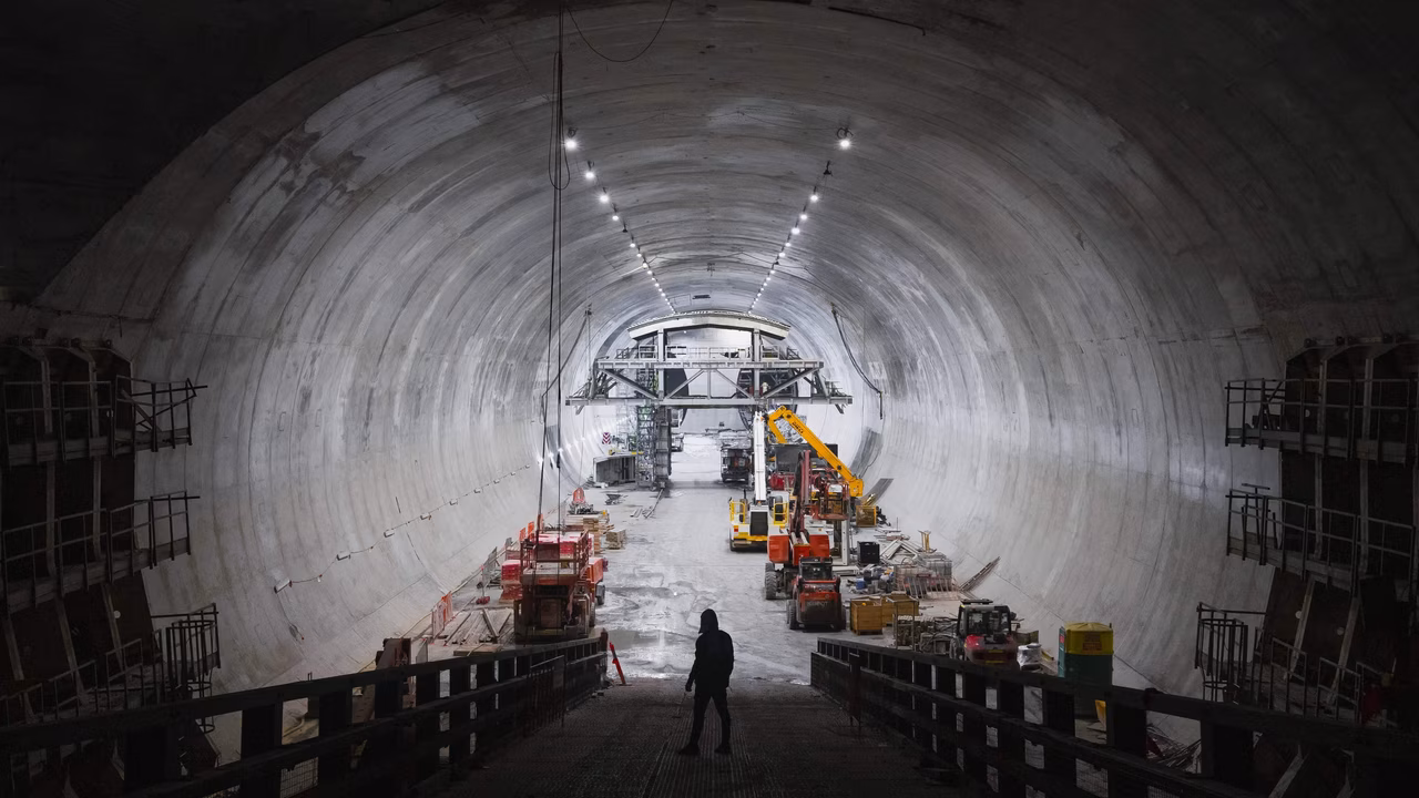 Tiefbau Tunnel
