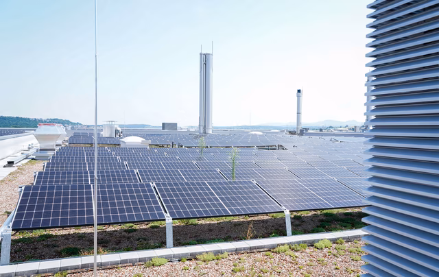 Photovoltaik Freiflächenanlage
