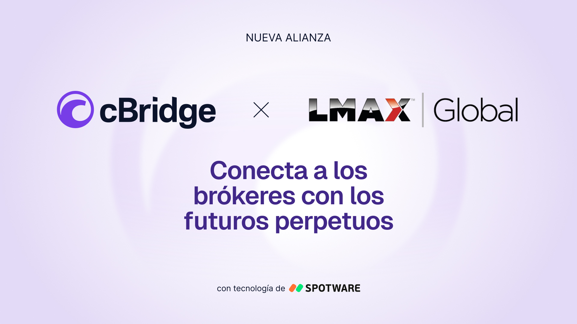 cBridge conecta a las corredurías con la liquidez de futuros perpetuos de LMAX Group