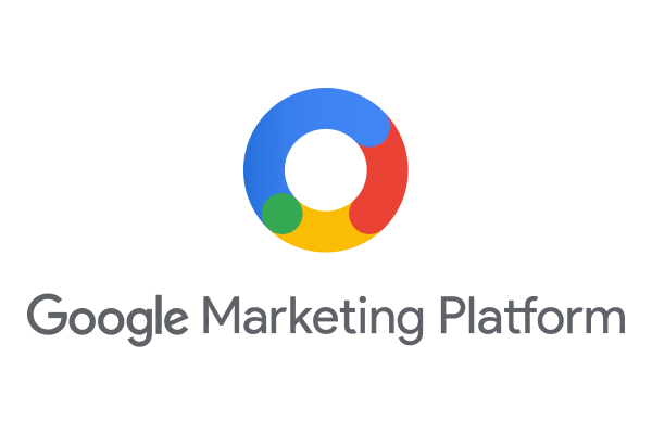 Logo of Google Marketing Platform featuring a colorful ring above the text.