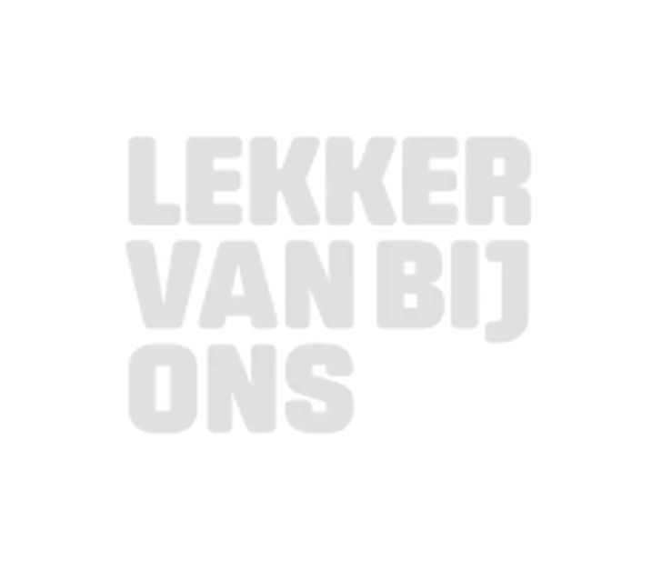 Lekker van bij ons wit logo