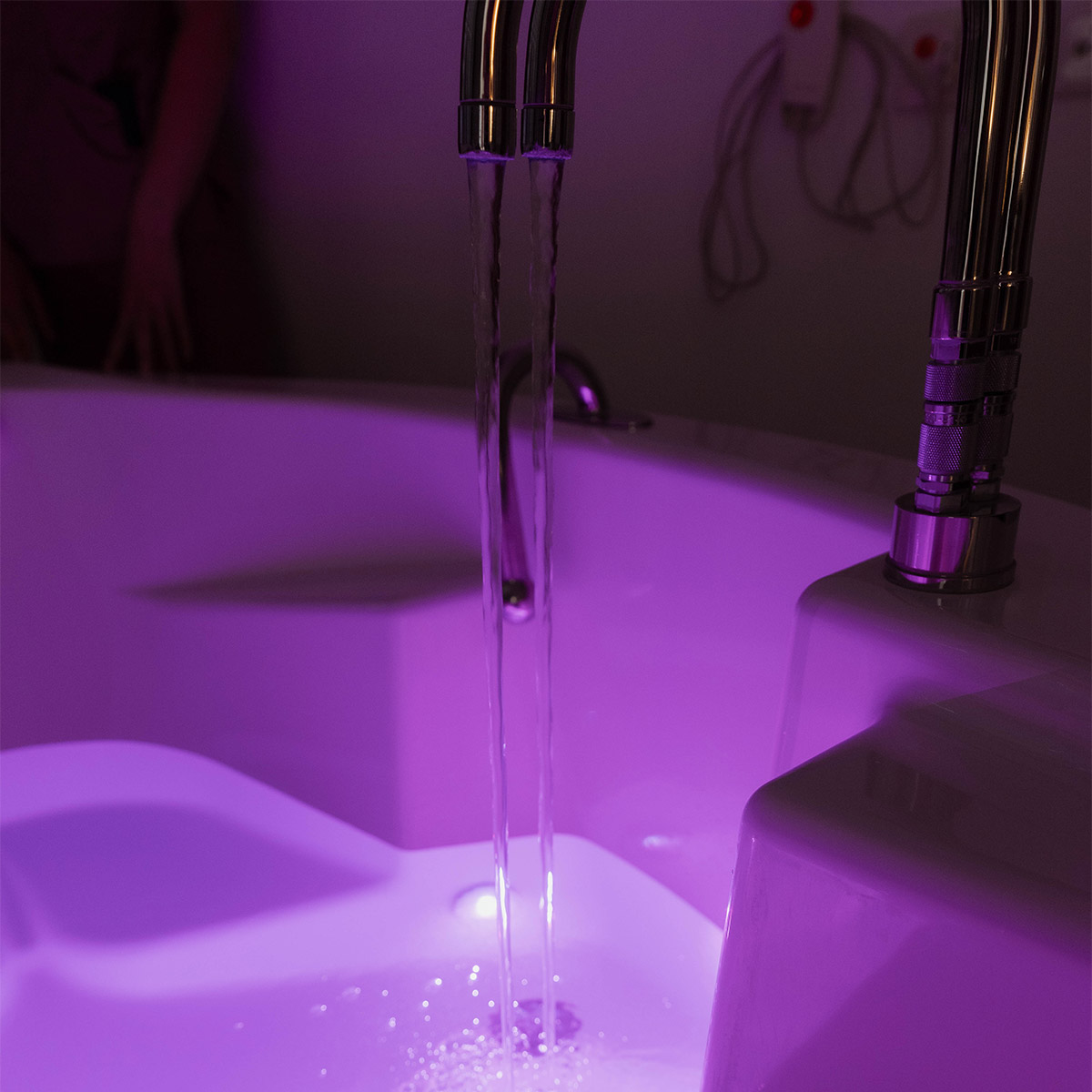 Badewanne im Kreißzimmer