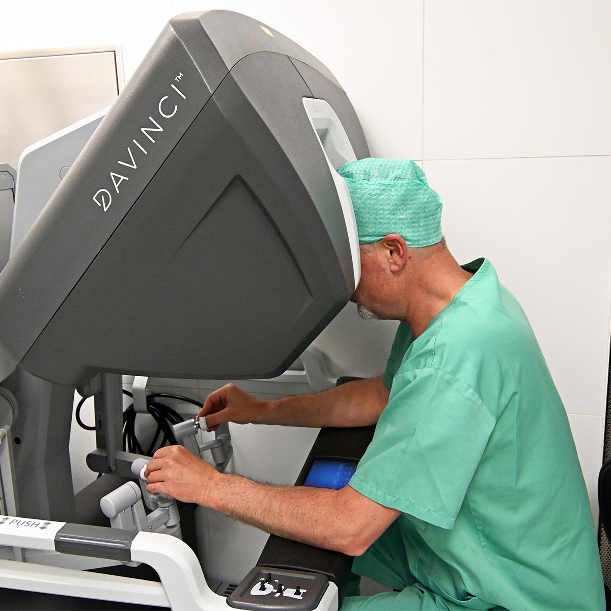 Roboter-assistierte Chirurgie im OP-Saal