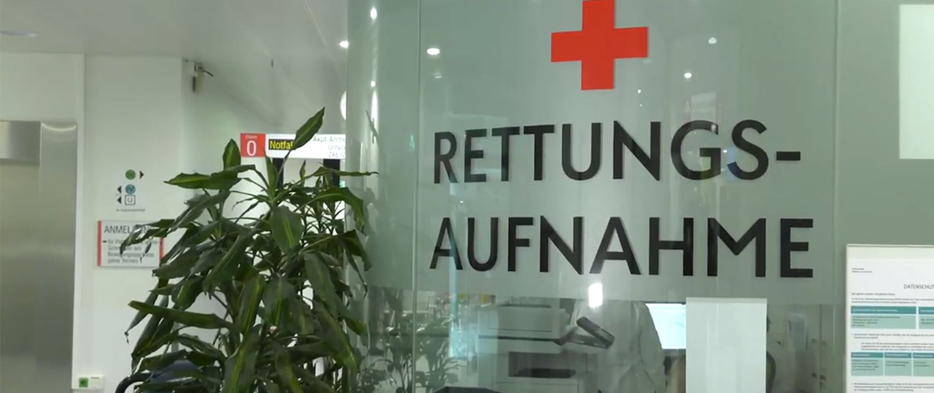 Video der Zentralen Aufnahme des Krankenhaus Barmherzige Schwestern Ried