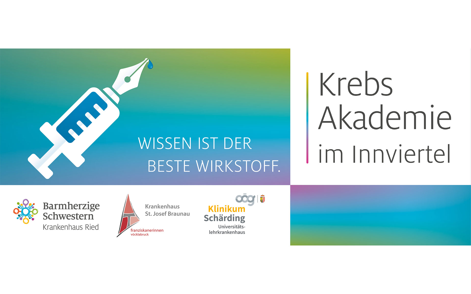 Krebsakademie Sujetbild Spritze