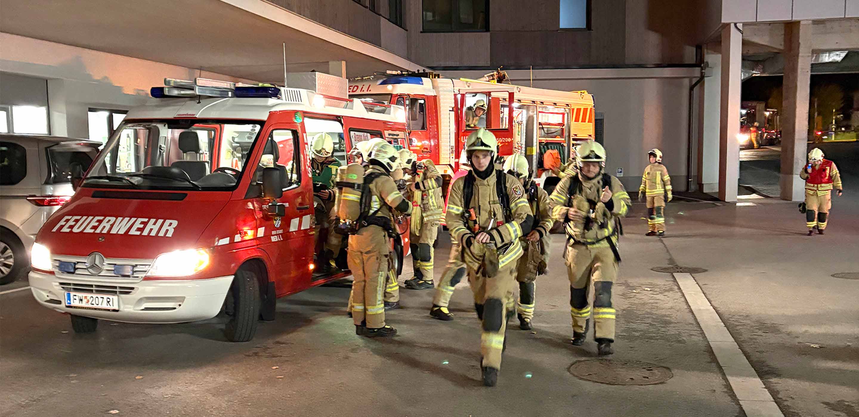 Feuerwehrübung