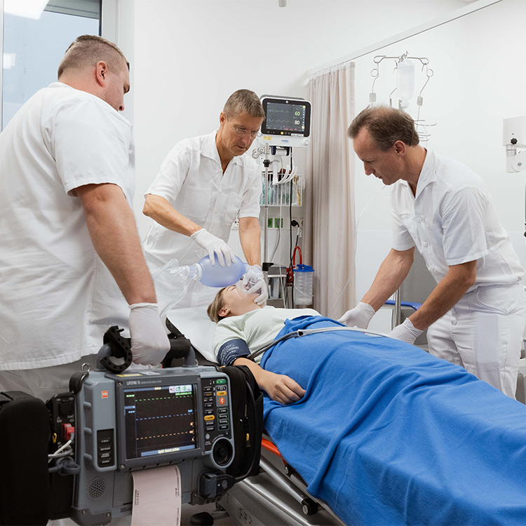 Behandlung in der ZAE
