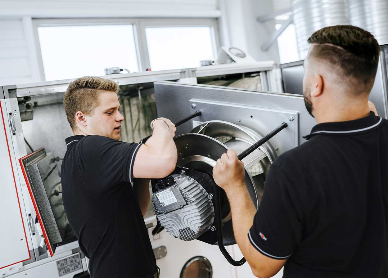 Ventilatortausch