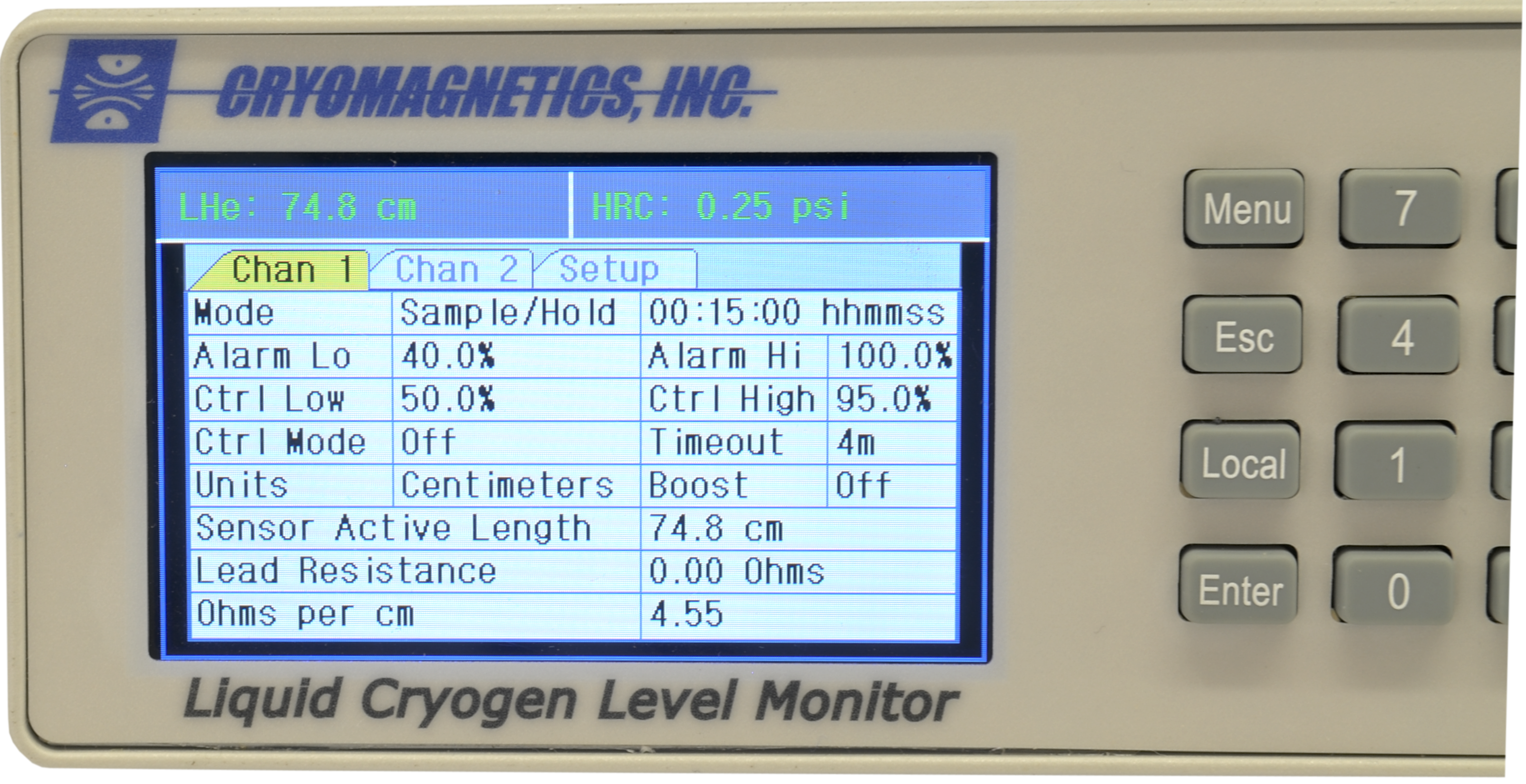 Model HRC-110 Helium Recondenser Controller thumbnail 2