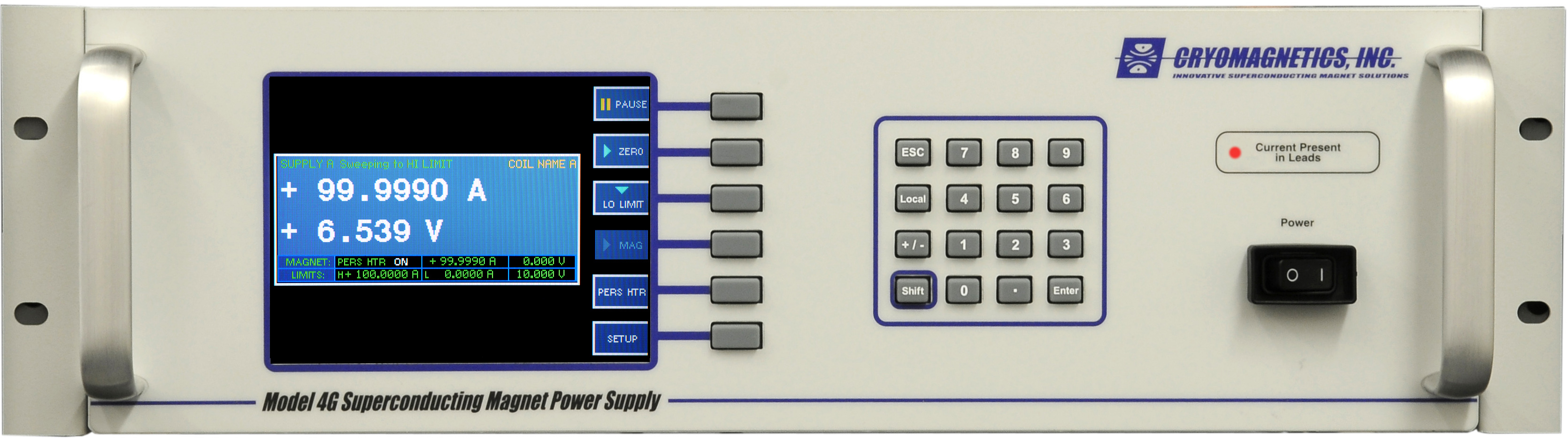 Model 4G Bipolar Power Supplies for Superconducting Magnets