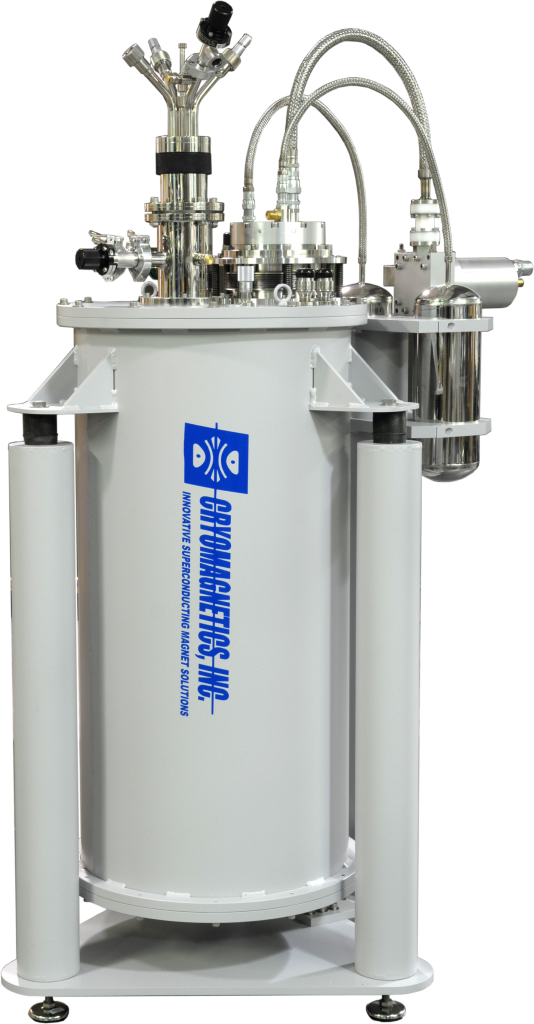 Cryogen-free C-Mag superconducting magnet with VTI