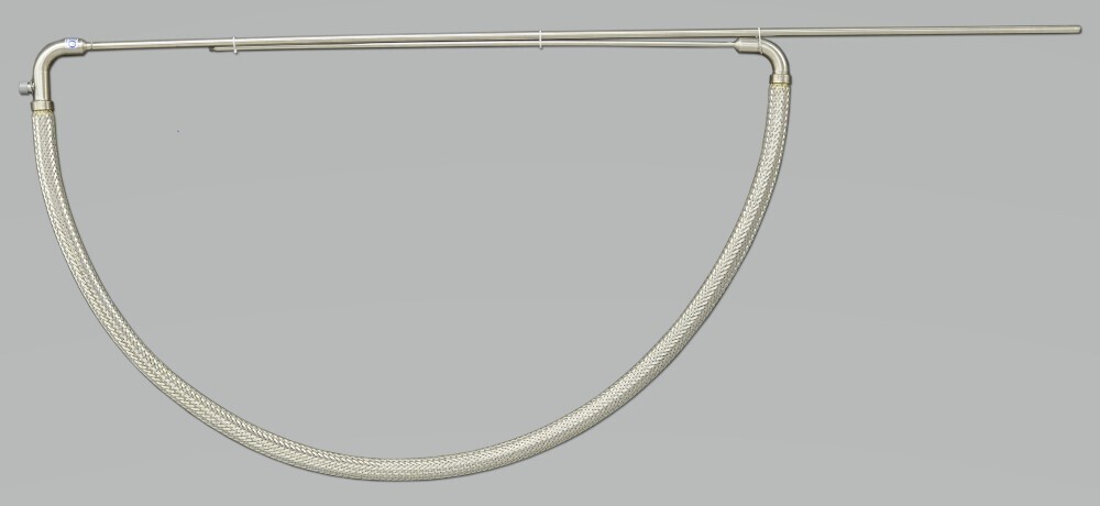 Cryomagnetics 6-foot flex section liquid helium transfer line