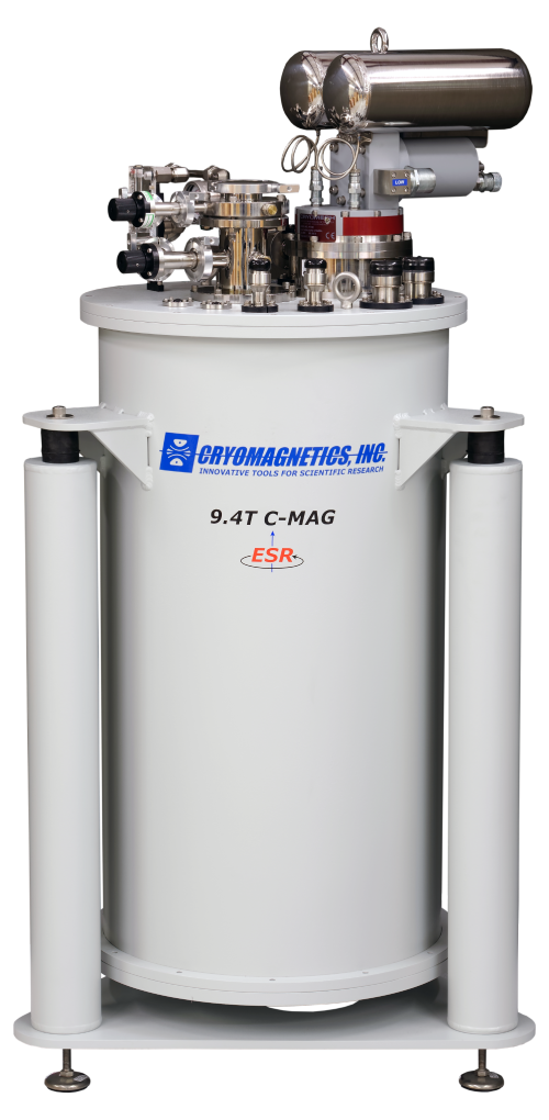 Cryomagnetics NMR superconducting magnet system