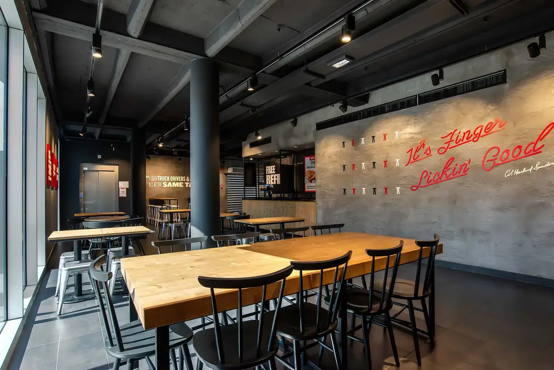 KFC interior