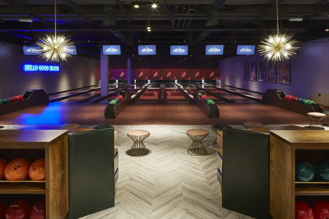 All Star Lanes interior