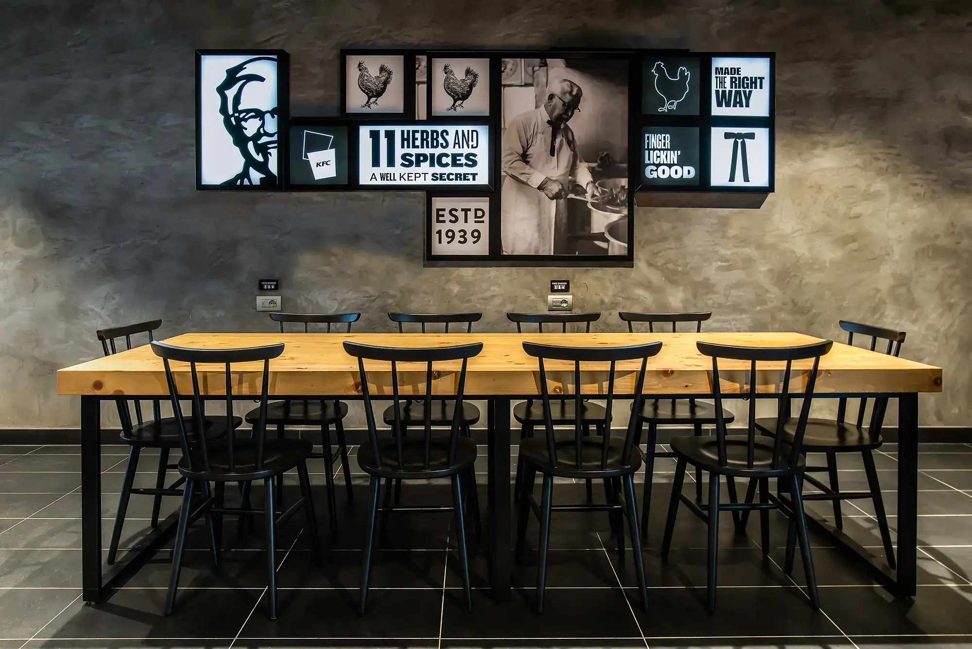KFC interior