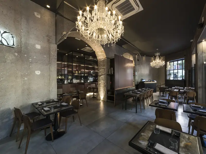 Mel Chair installed in a hospitality interior