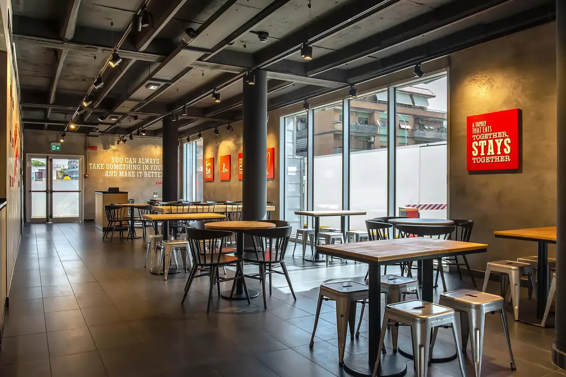KFC interior