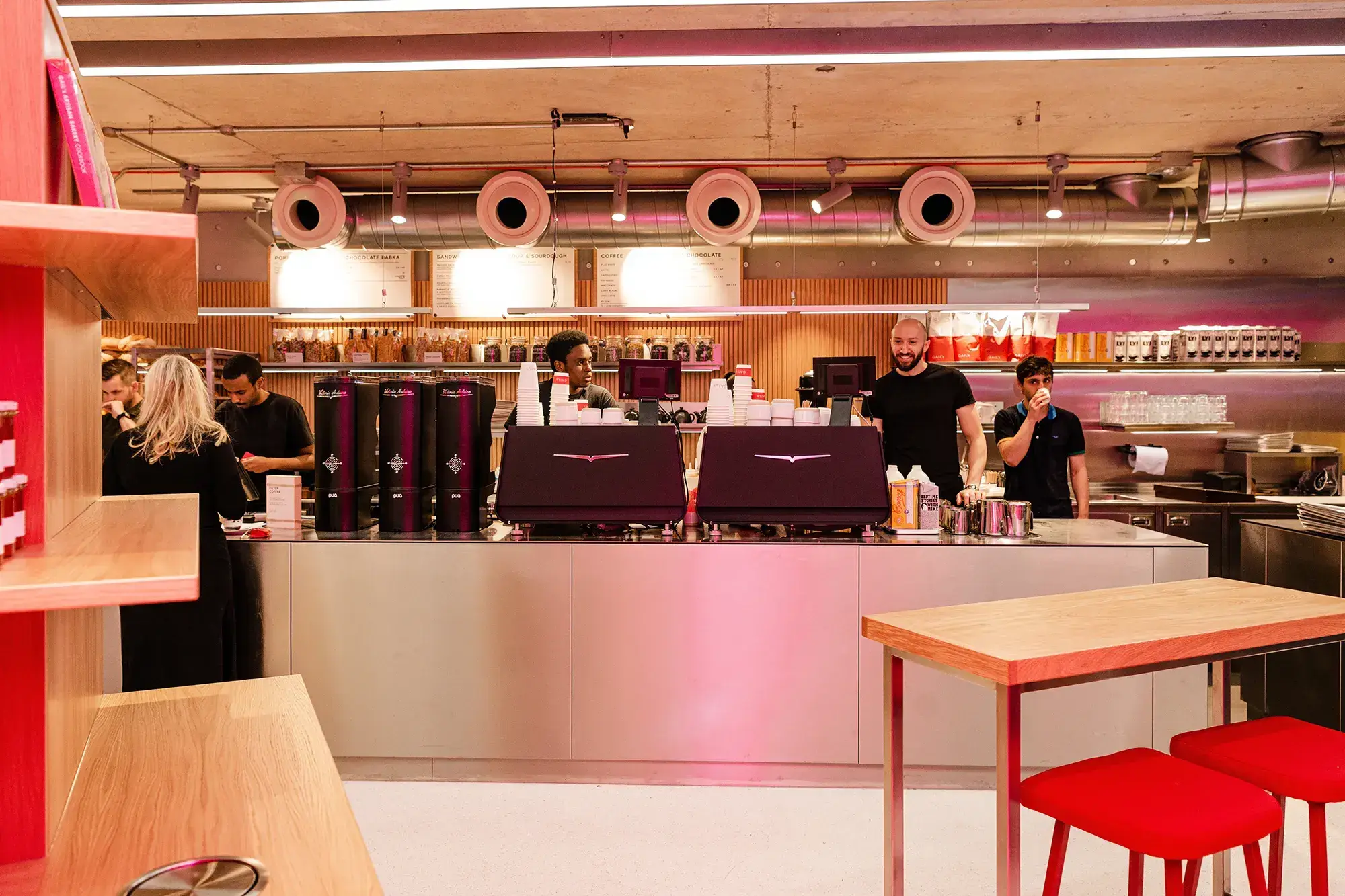 Gail's Bakery interior