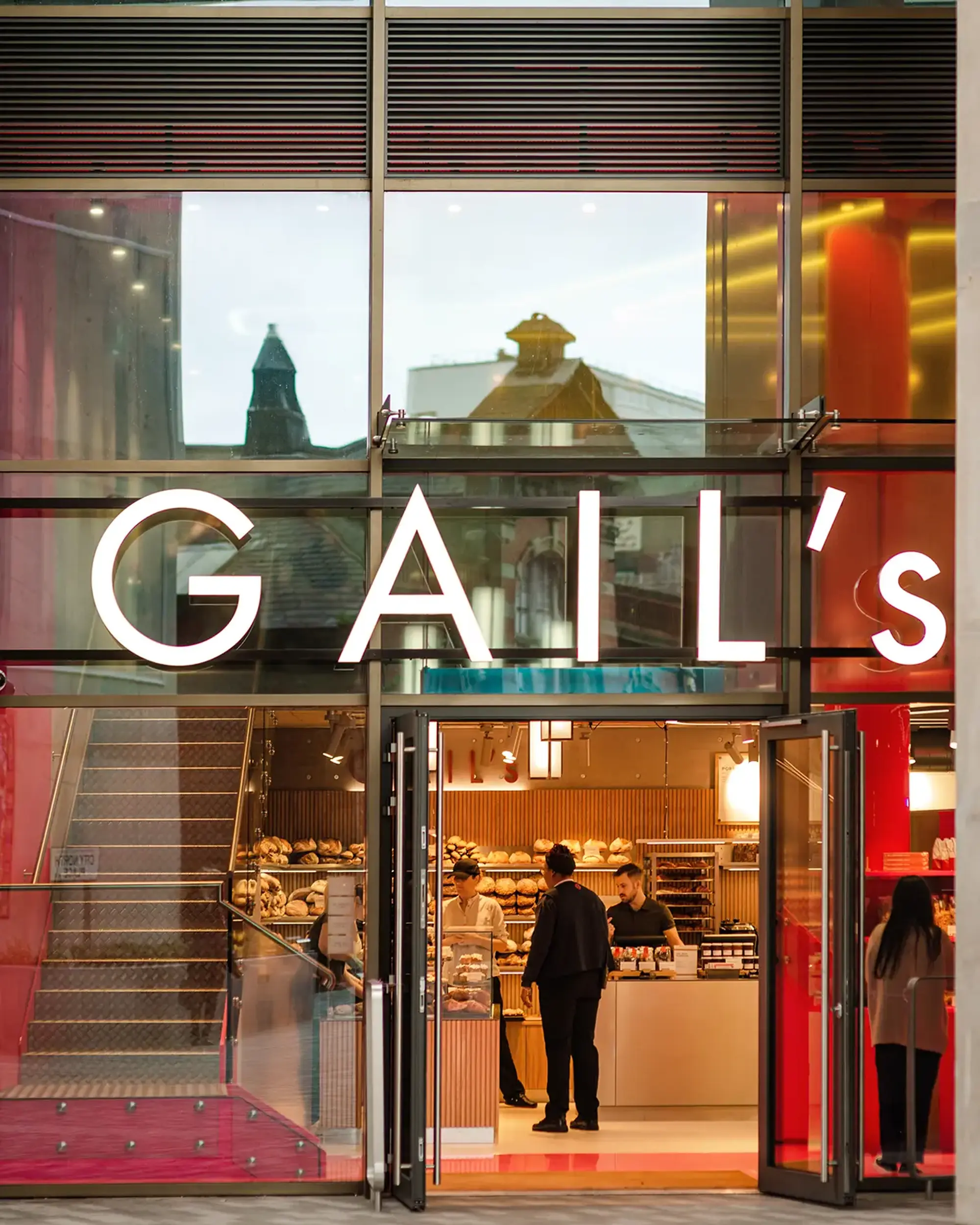 Gail's Bakery interior