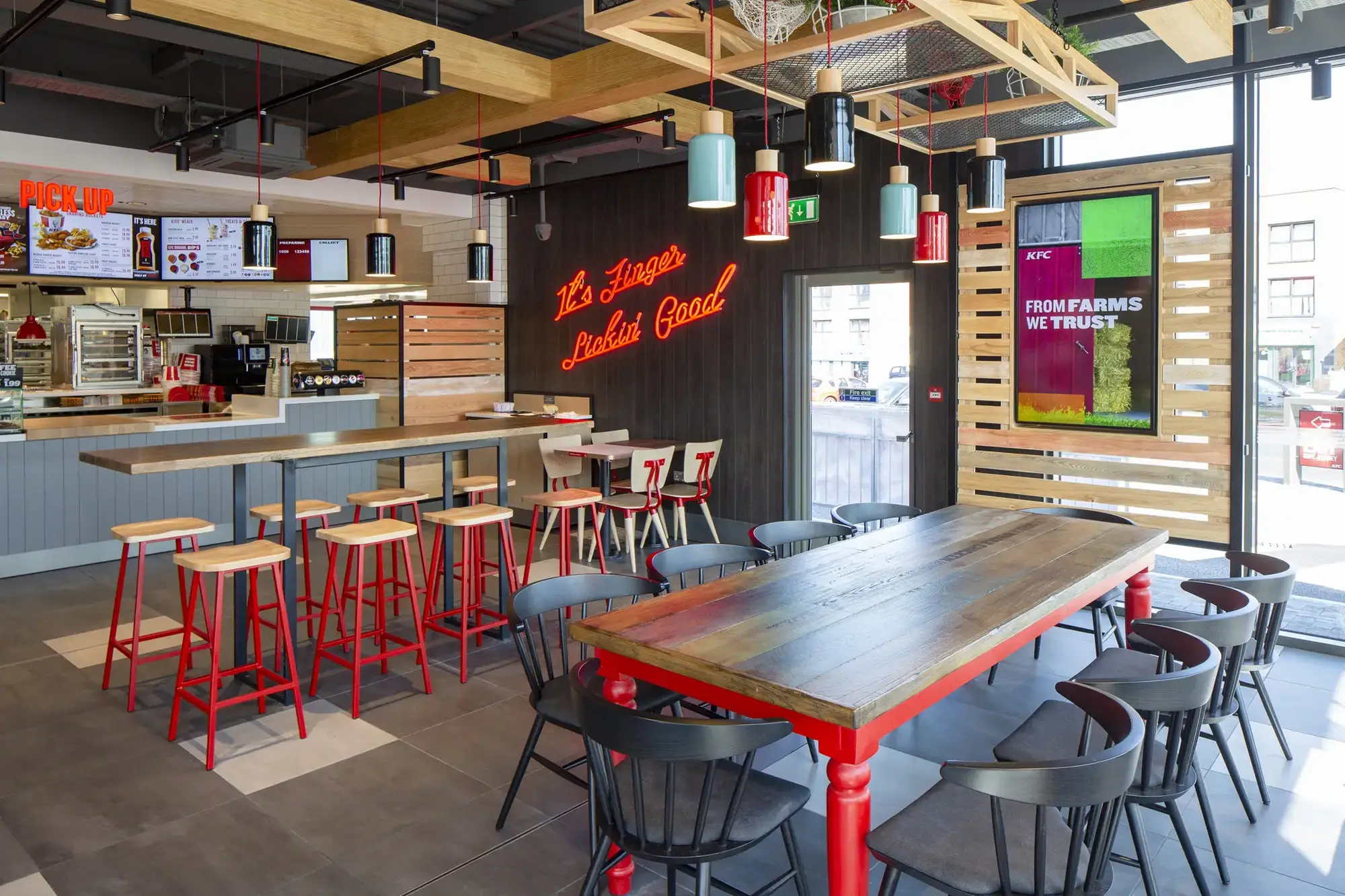 KFC interior