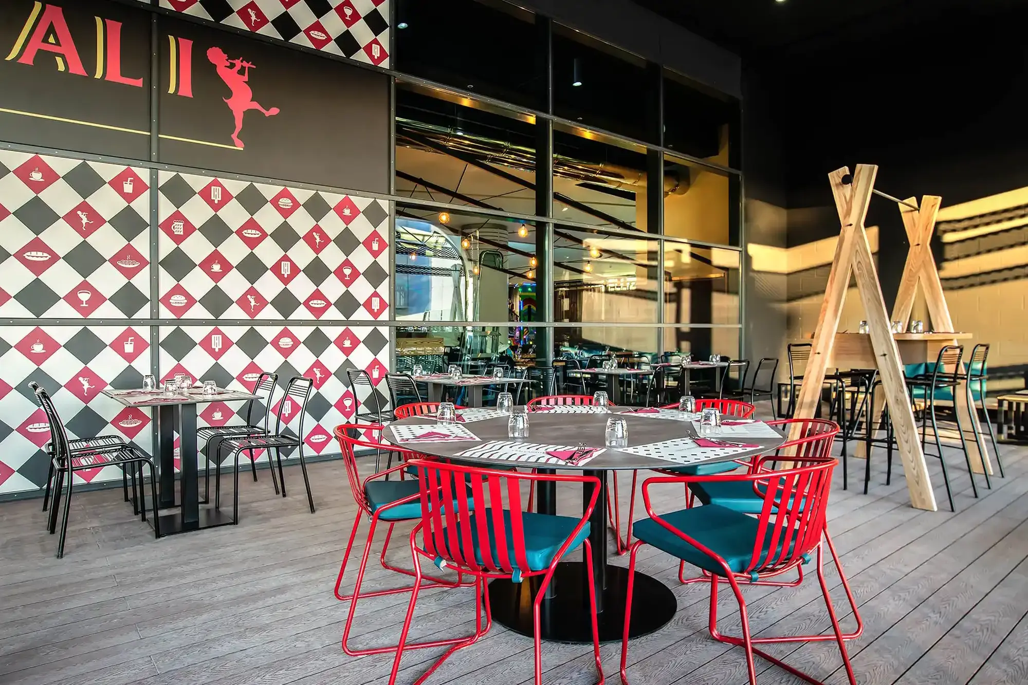 I Baccanali interior