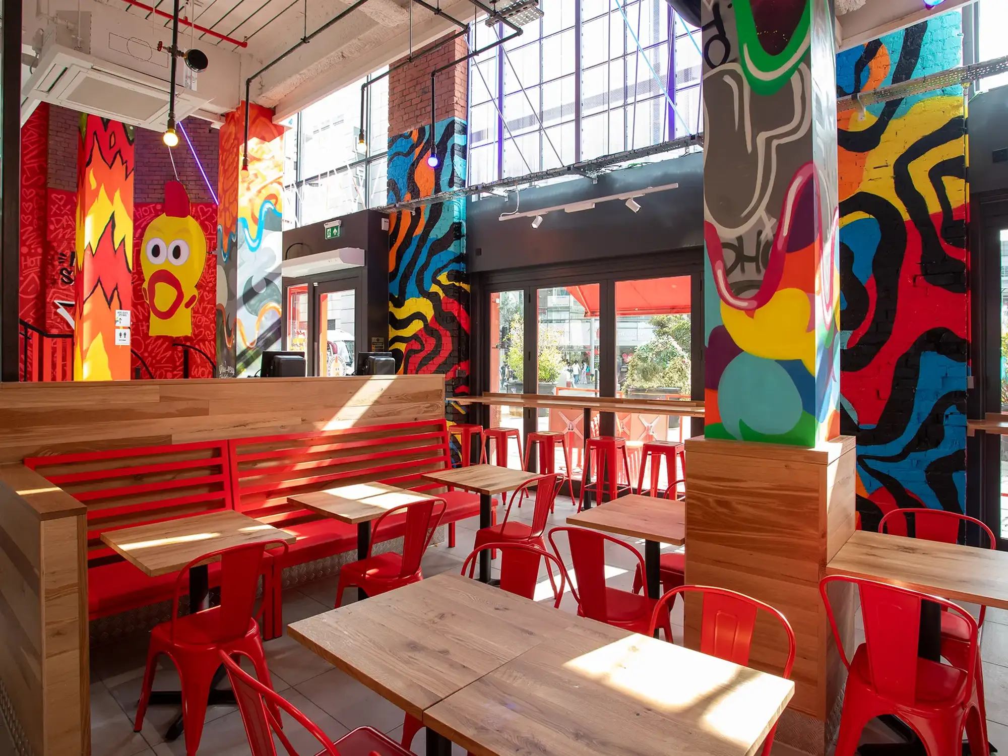 Daves Hot Chicken interior