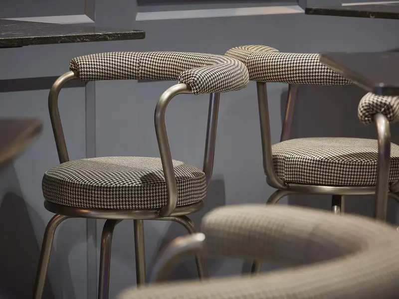 Cosy Cult Barstool installed in a hospitality interior