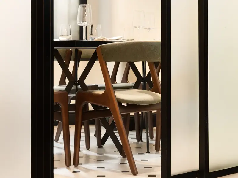 La Boca Chair installed in a hospitality interior