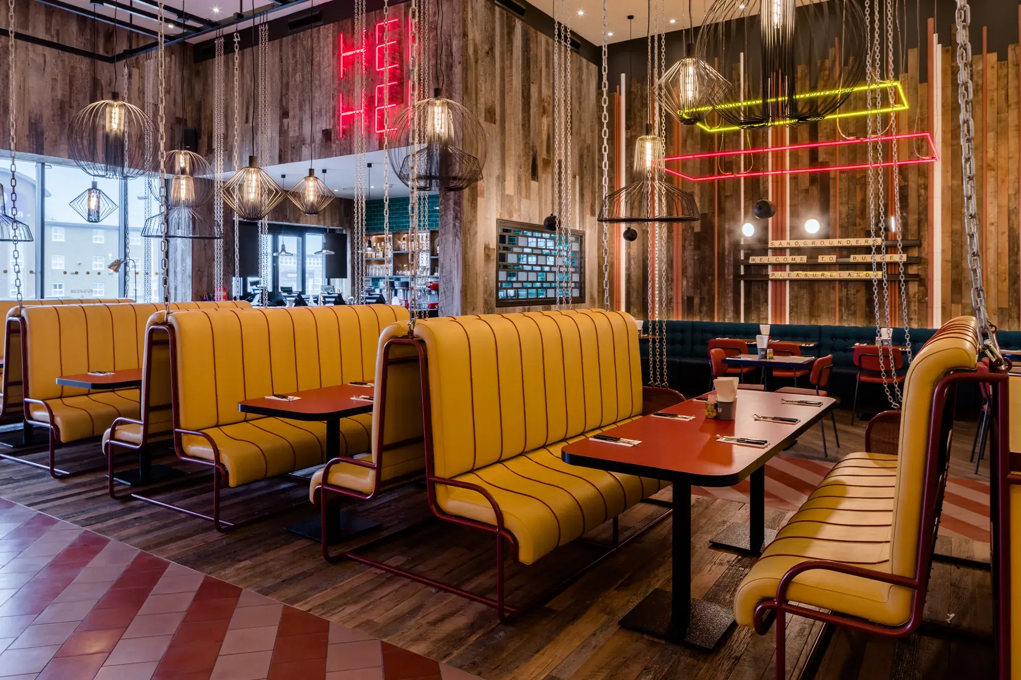 Gourmet Burger Kitchen interior