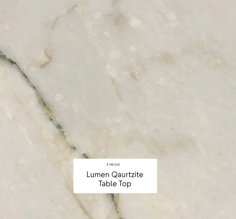 Napoli Quartzite Table Top installed in a hospitality interior