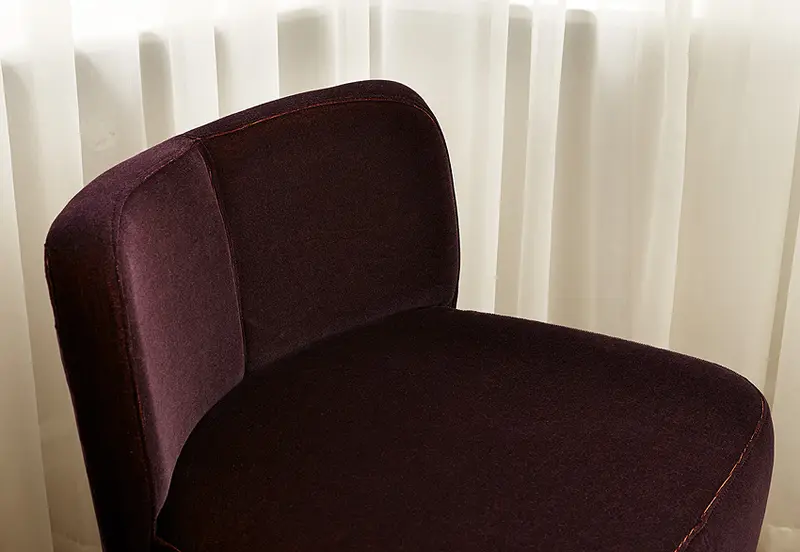 Alberto Lounge Chair installed in a hospitality interior