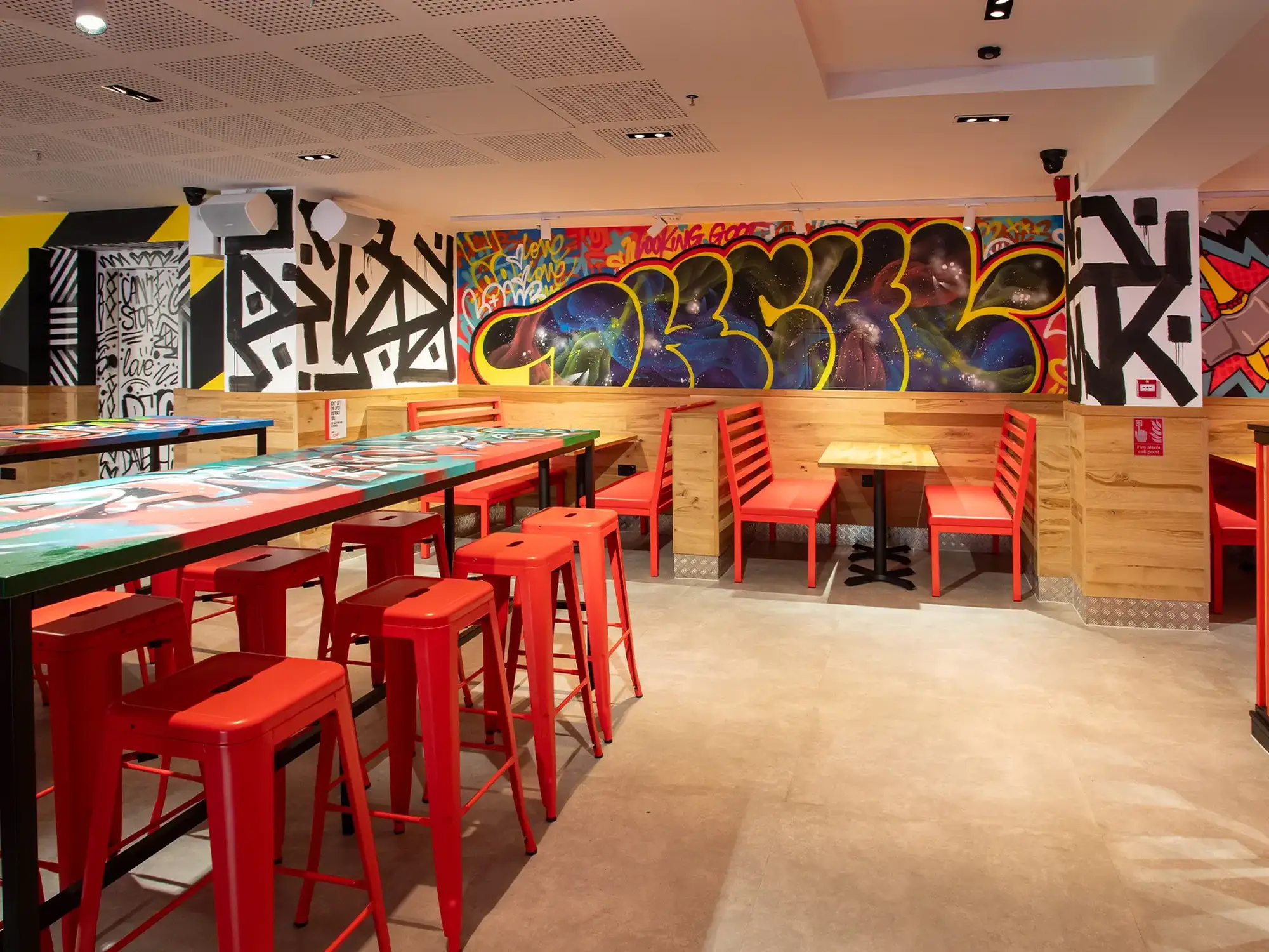 Daves Hot Chicken interior