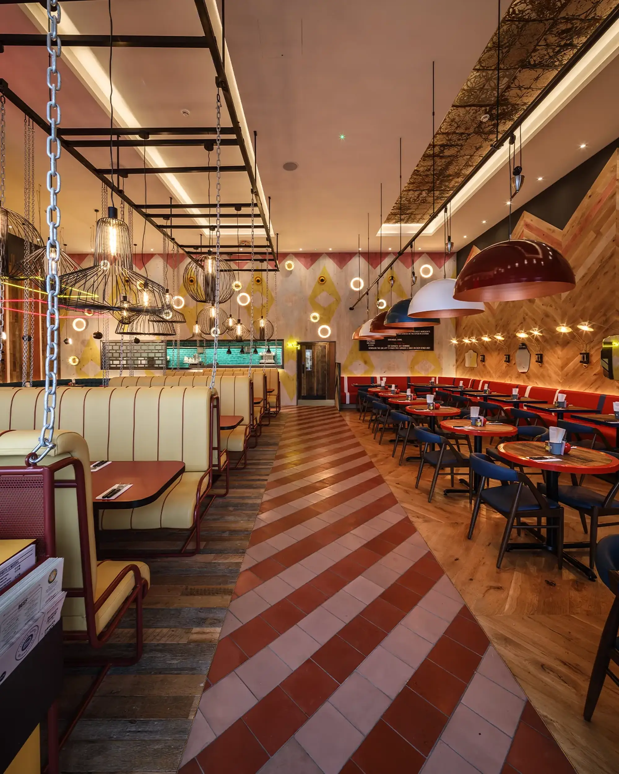 Gourmet Burger Kitchen interior