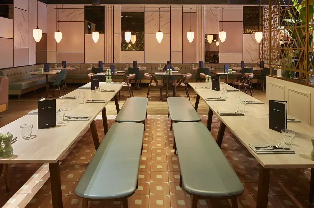 All Star Lanes interior