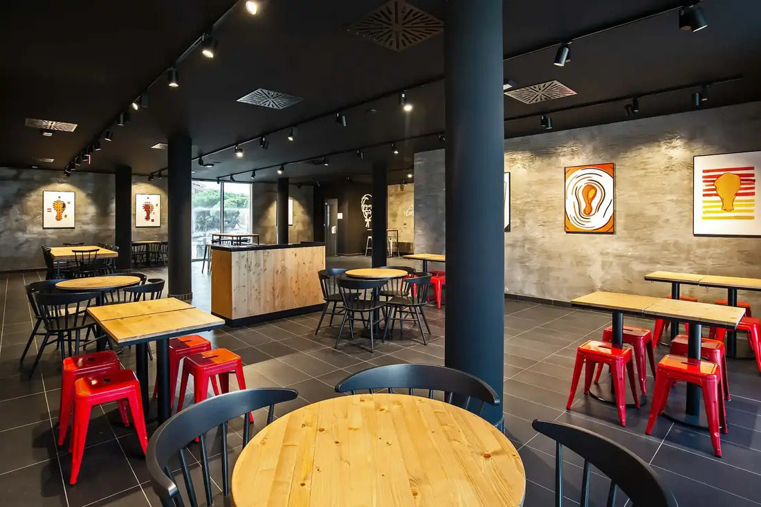 KFC interior