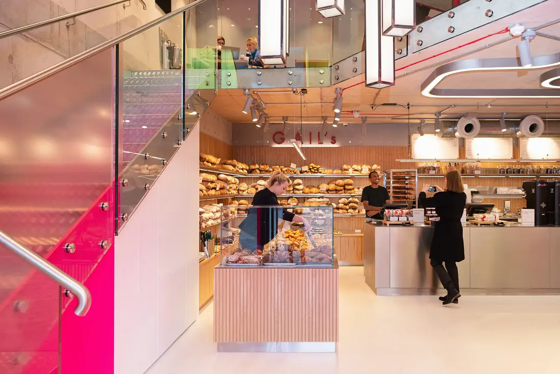 Gail's Bakery interior