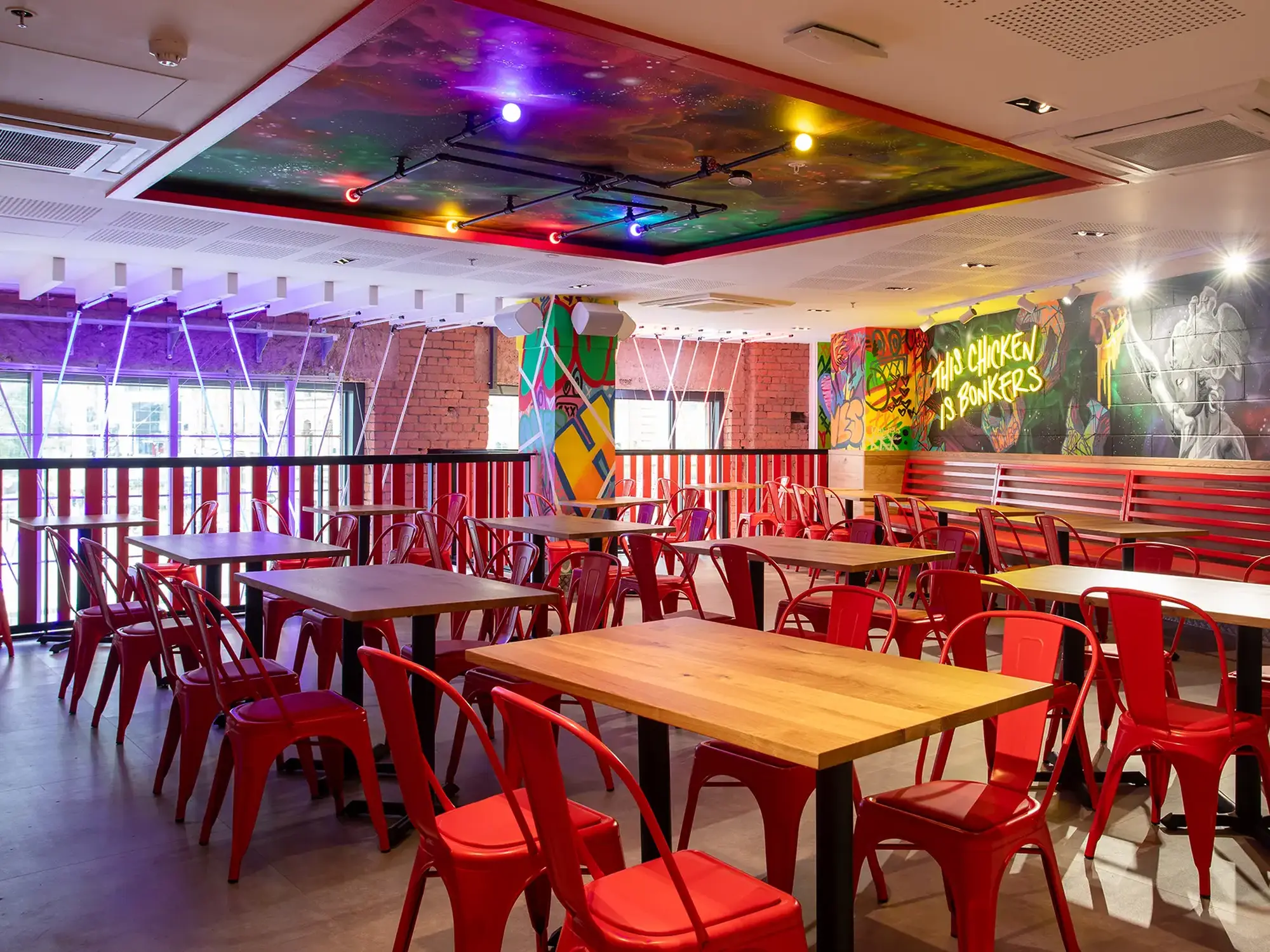 Daves Hot Chicken interior