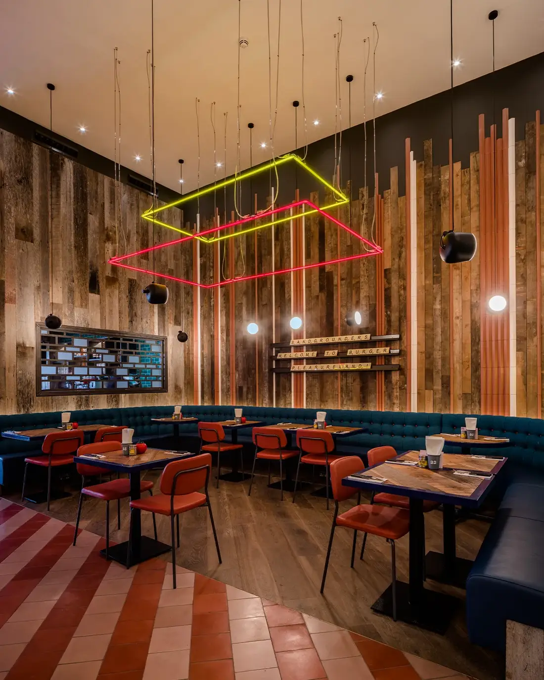 Gourmet Burger Kitchen interior