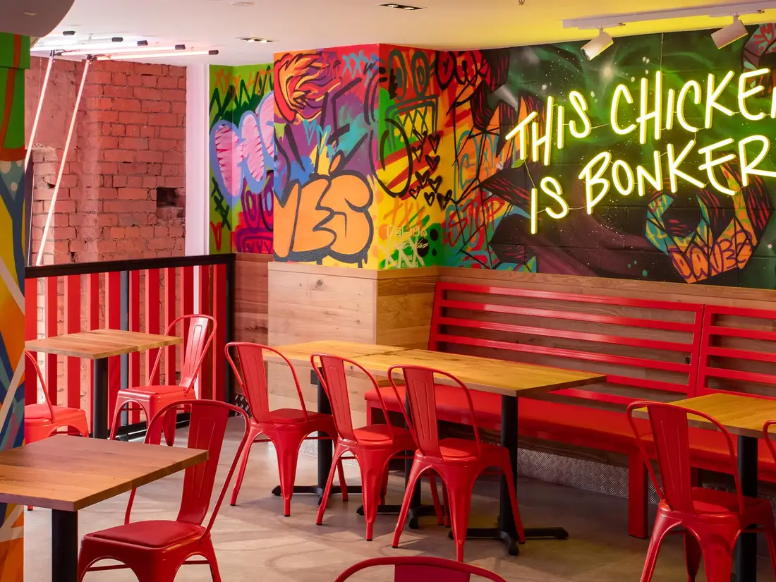 Daves Hot Chicken interior