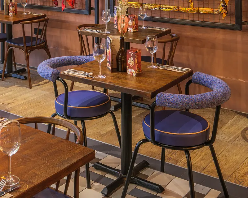 Cosy Cult Chair installed in a hospitality interior