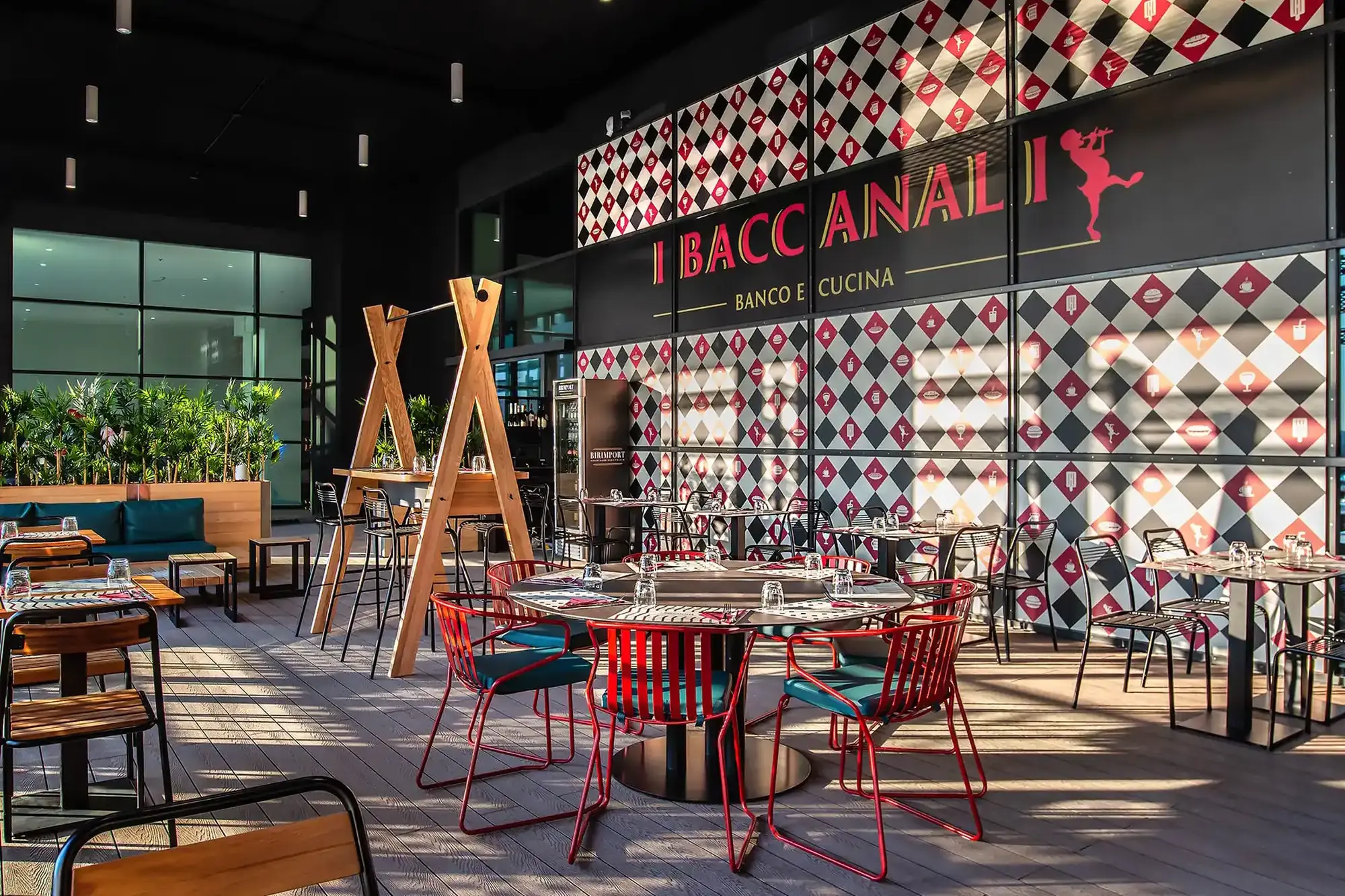 I Baccanali interior