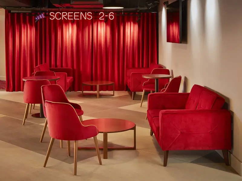 Geneva Low Chair installed in a hospitality interior