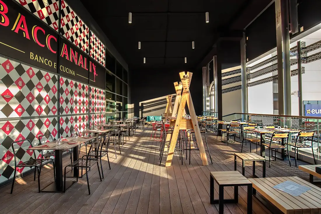 I Baccanali interior